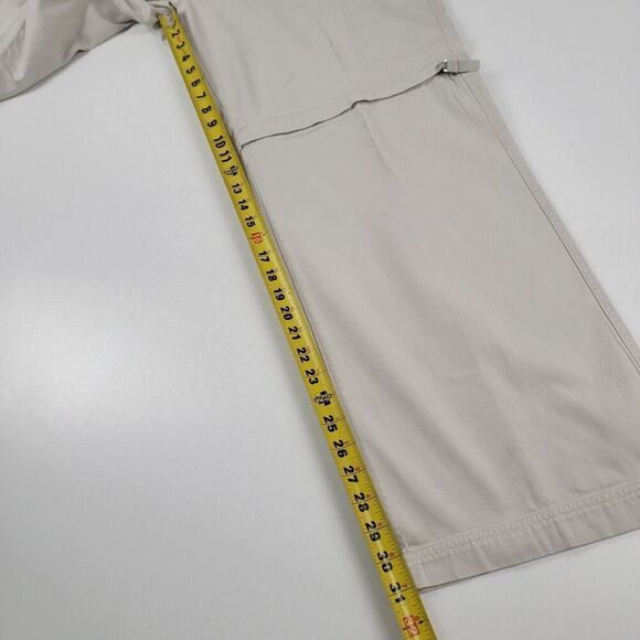 Y2K Nesi AG Cargo Baggy Pants Size 35 Mens Parachute Skater Hip Hop VTG 2000 Zip - Picture 8 of 14